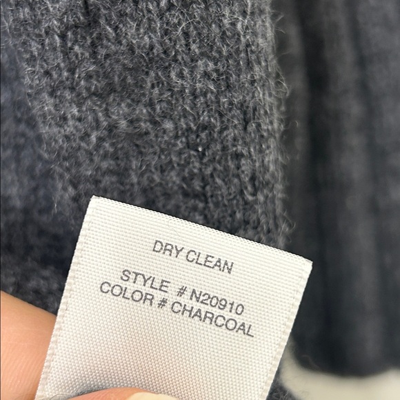 Naked Cashmere 100% Cashmere Sweater Dress Dark Gray Size Large - Picture 9 of 16